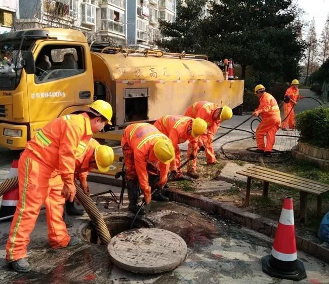 毛道乡市政管道清淤