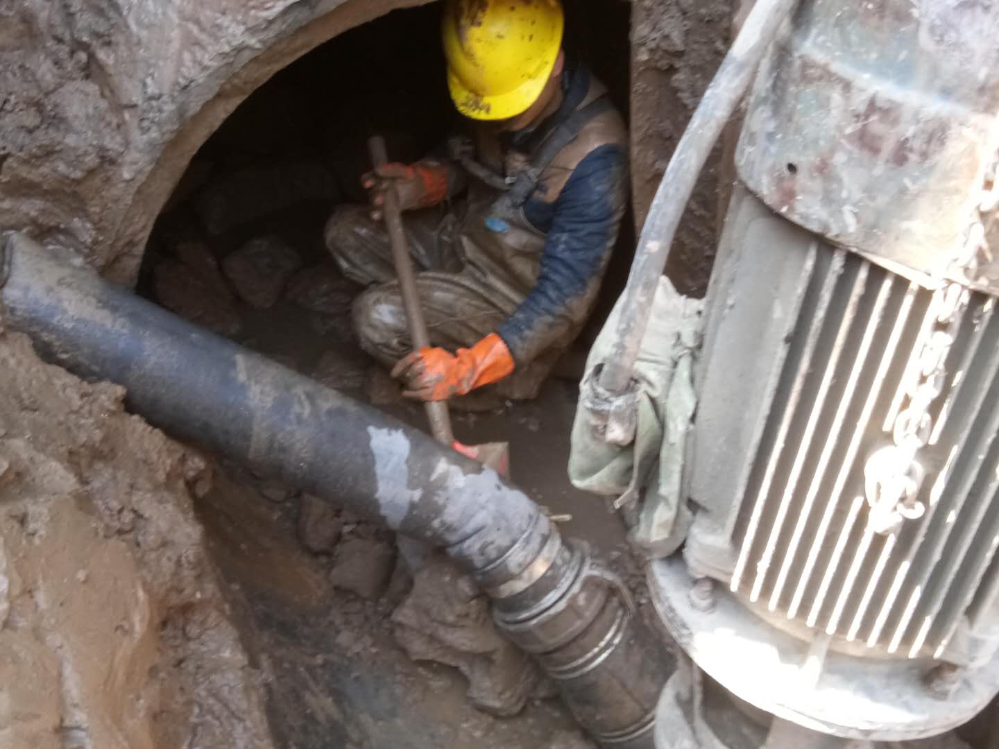 毛道乡管道清淤